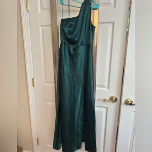Birdy Grey Emerald Green Satin dress